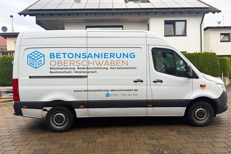 Betonsanierung Oberschwaben Beifahrerseite